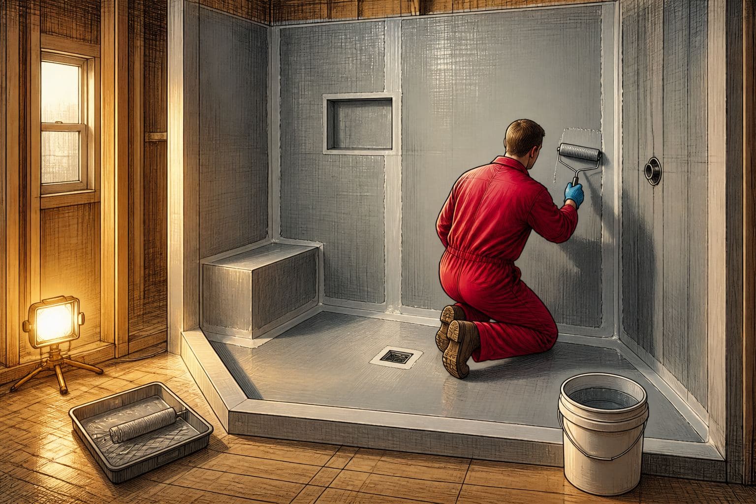 Waterproofing to prevent future water intrusion